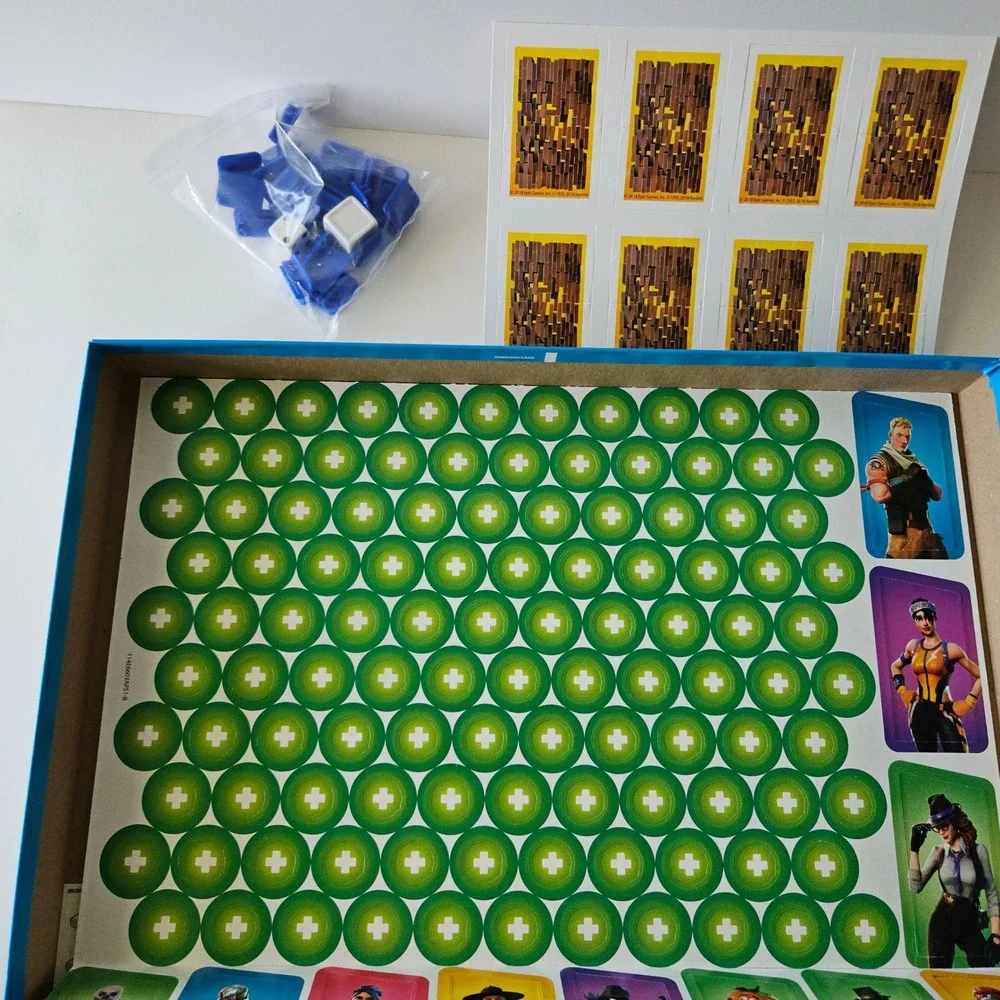 Fortnite Monopoly Board Game Hasbro Limited Edition - Open Box